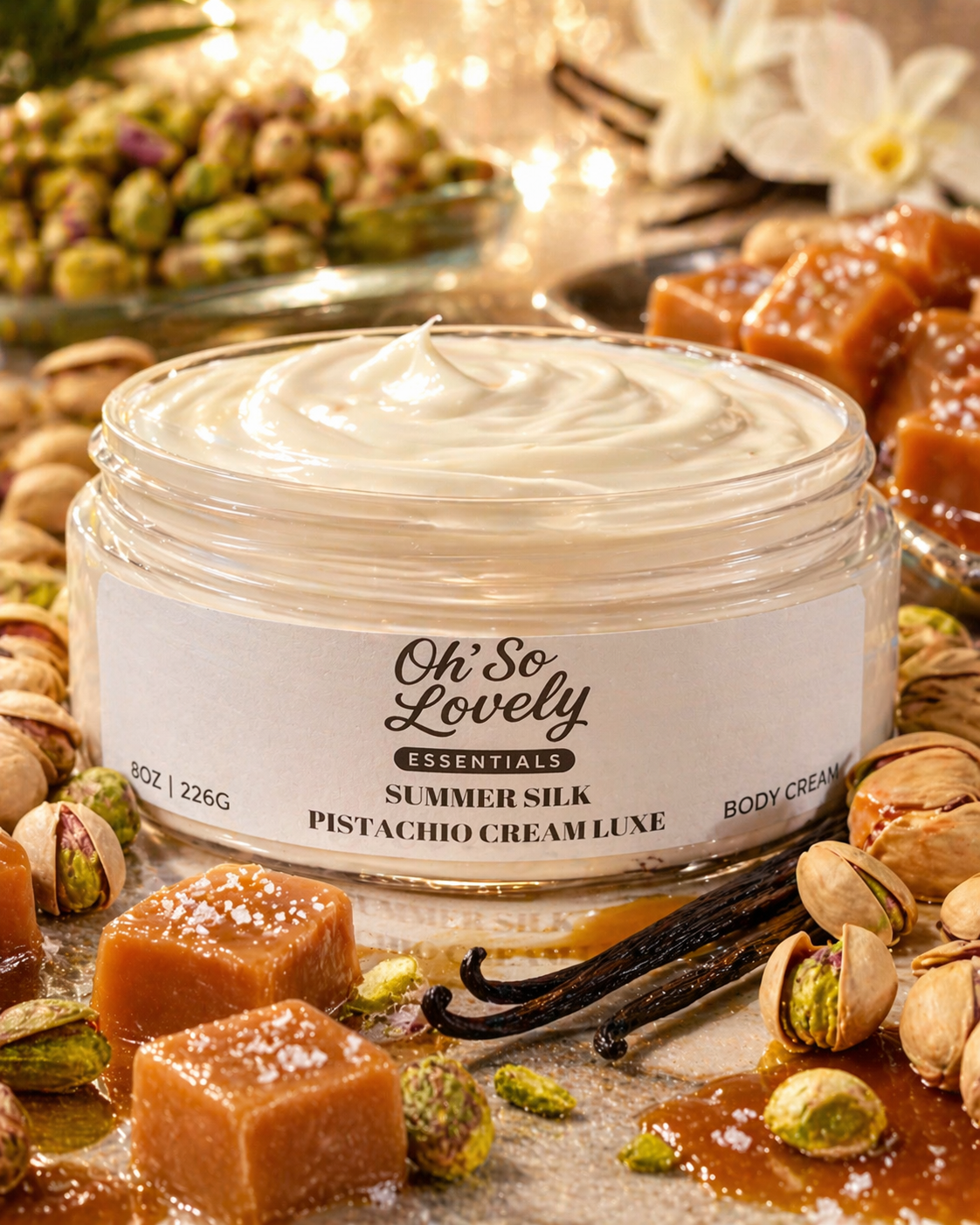 Summer Silk Body Cream 8oz