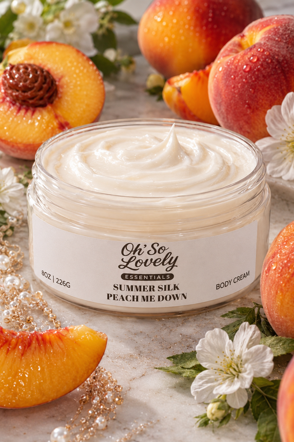 Summer Silk Body Cream 8oz